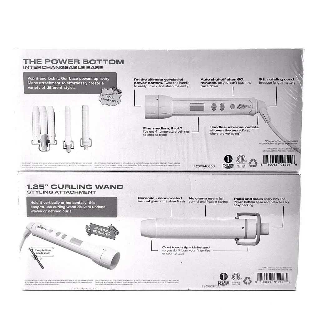 Mane by Mane Addicts Power‎ Bottom Interchangeable Base & 1.25